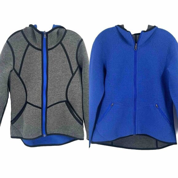Athleta Jackets & Blazers - Athleta Reversible Incline Jacket Sz Medium